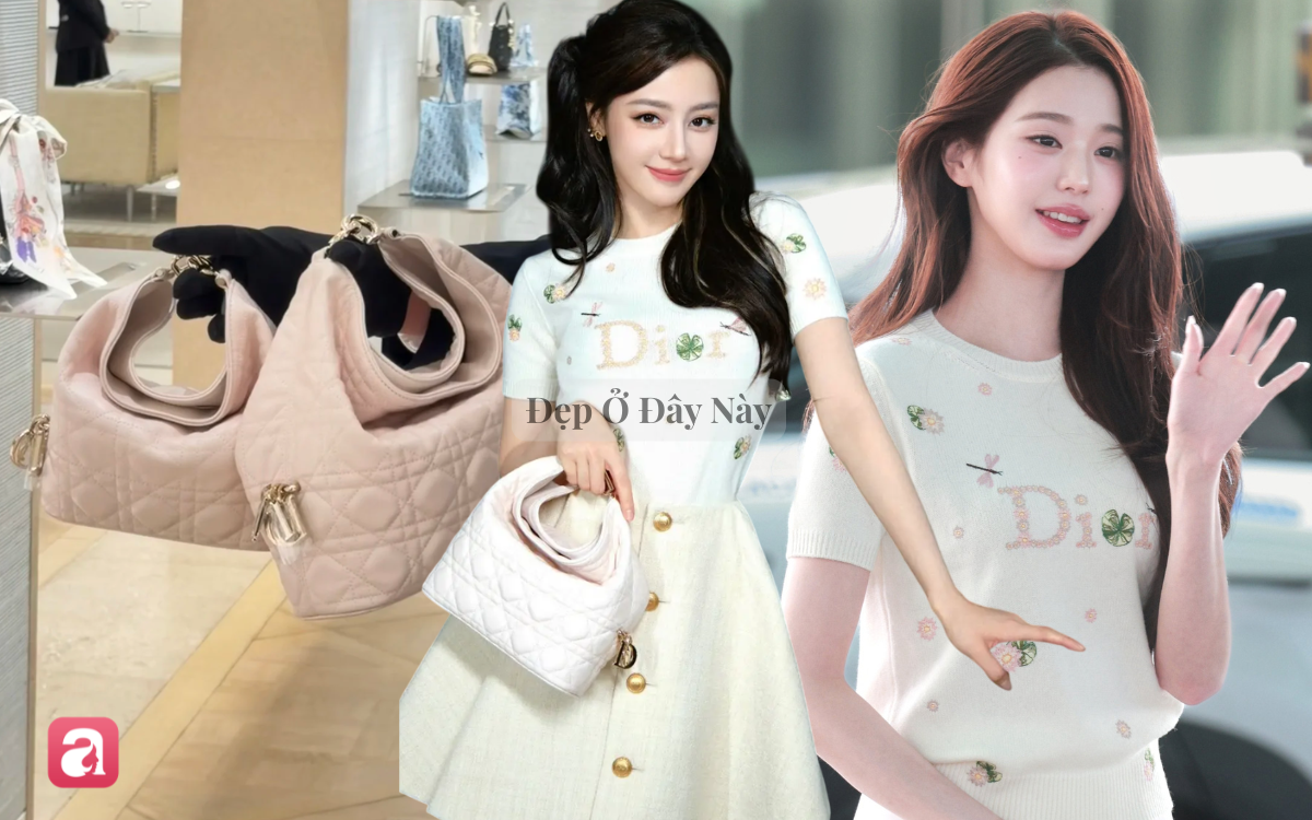 Jang Wonyoung - Nhiệt Ba đụng độ bất ph&acirc;n thắng bại với set đồ c&ocirc;ng ch&uacute;a của Dior - Ảnh 1.
