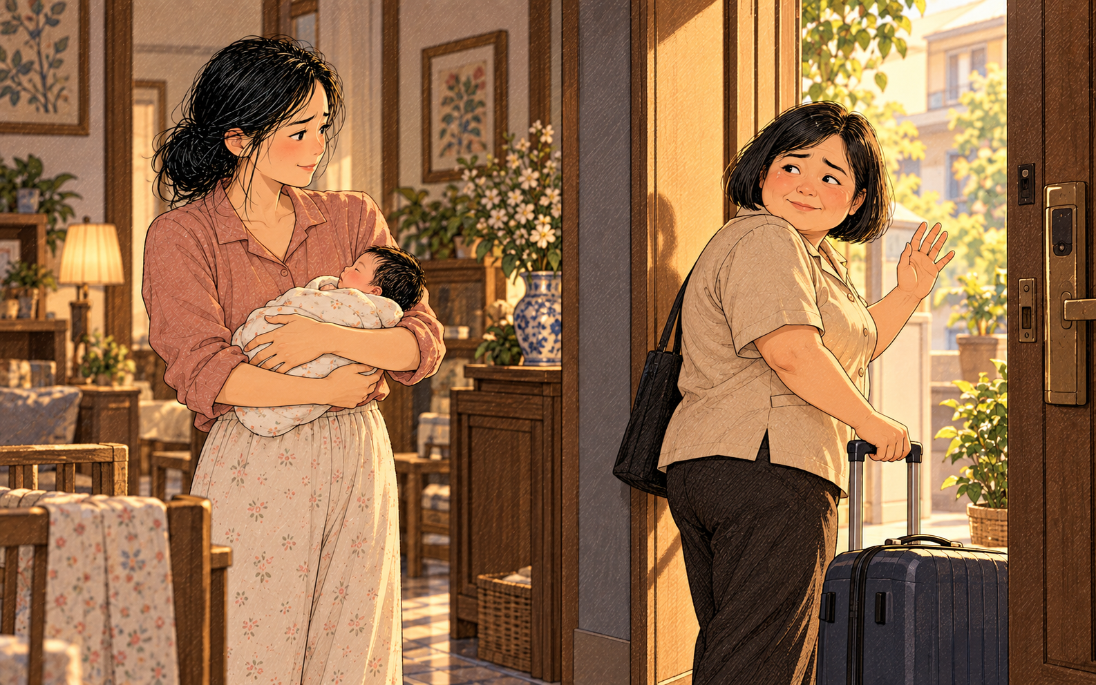 Photostory: Bỏ cả trăm triệu ra thu&ecirc; người chăm s&oacute;c sau sinh nhưng mẹ chồng lại thản nhi&ecirc;n gọi bắt chị ấy sang chăm con g&aacute;i b&agrave; - Ảnh 5.