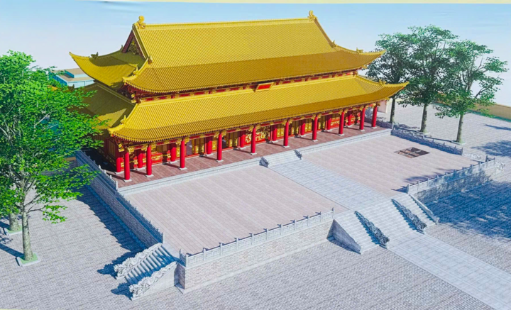 Khởi c&ocirc;ng phục dựng điện K&iacute;nh Thi&ecirc;n: Di sản văn h&oacute;a q&uacute;y gi&aacute; của Thăng Long năm 2026 - Ảnh 1.