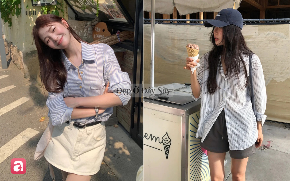 Muốn mặc sơ mi tr&ocirc;ng gầy hơn, cứ chọn đ&uacute;ng kiểu n&agrave;y - Ảnh 4.