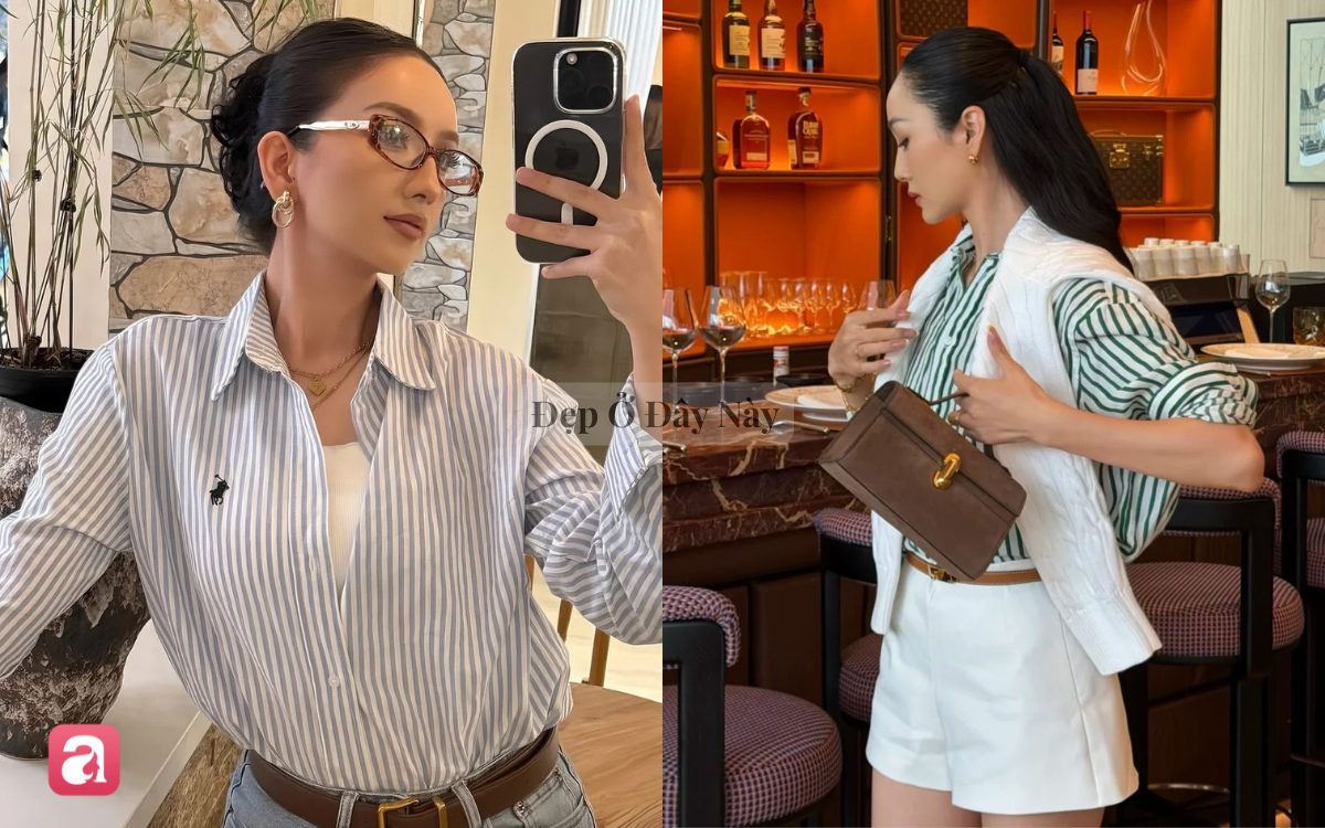 Muốn mặc sơ mi tr&ocirc;ng gầy hơn, cứ chọn đ&uacute;ng kiểu n&agrave;y - Ảnh 6.