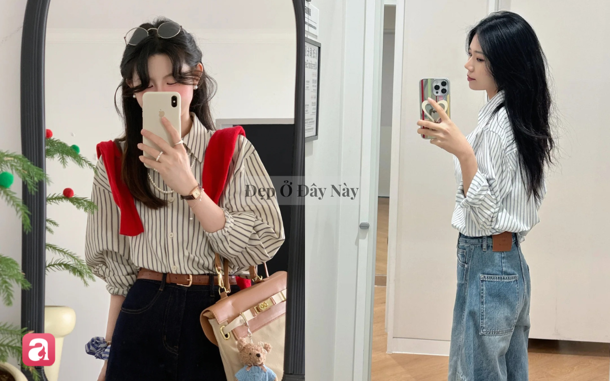 Muốn mặc sơ mi tr&ocirc;ng gầy hơn, cứ chọn đ&uacute;ng kiểu n&agrave;y - Ảnh 5.