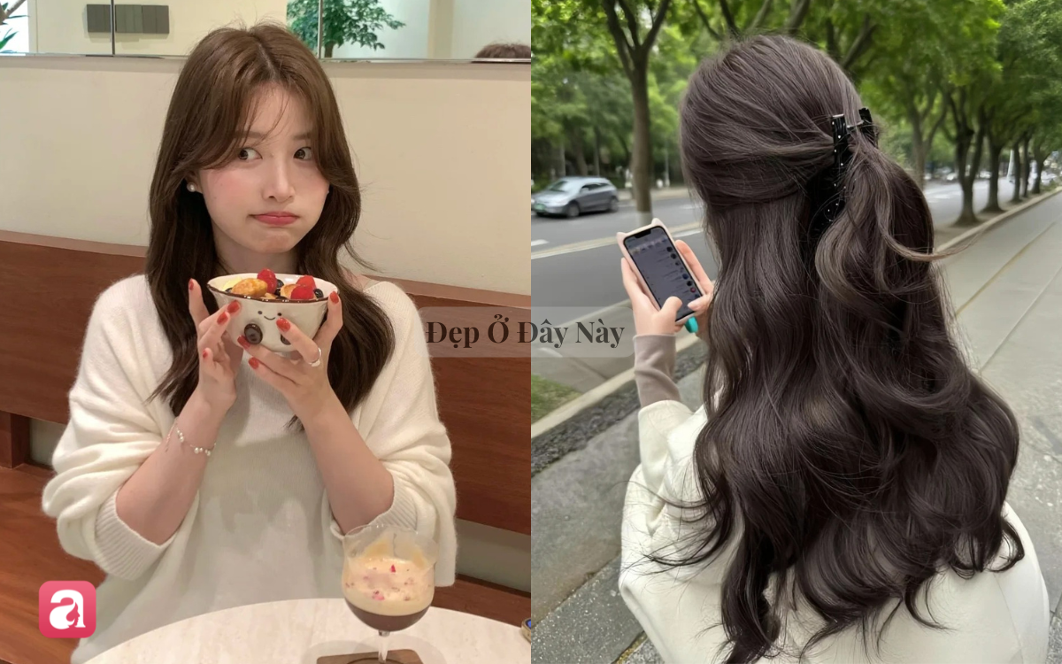 T&oacute;c uốn xoăn s&oacute;ng nhẹ - kiểu t&oacute;c 
