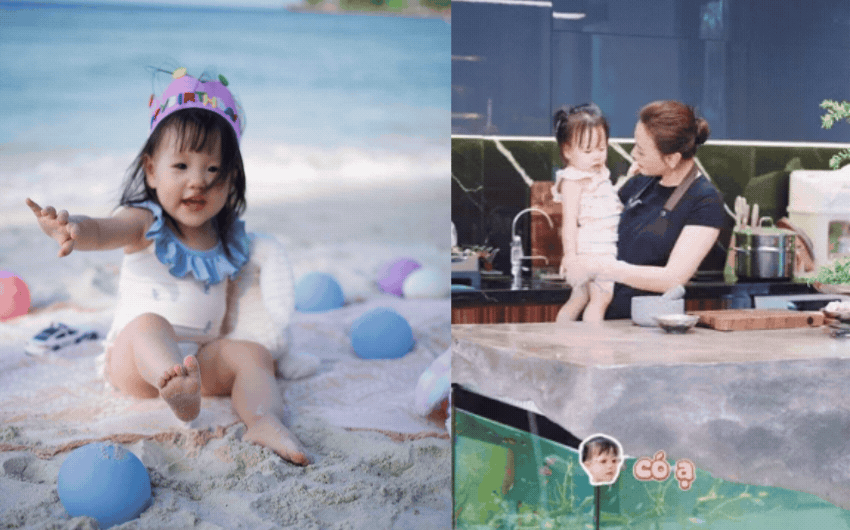 Chỉ vài giây con gái Phương Oanh nói chuyện với mẹ, dân mạng xem xong tan chảy vì một câu - Ảnh 1.
