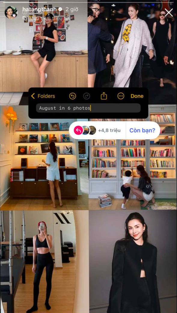 Nhìn 6 khoảnh khắc Tăng Thanh Hà tổng kết tháng 8 mới thấy: Phụ nữ càng trưởng thành càng hiểu, “sang” nhất là có một đời sống riêng thật đẹp - Ảnh 1.