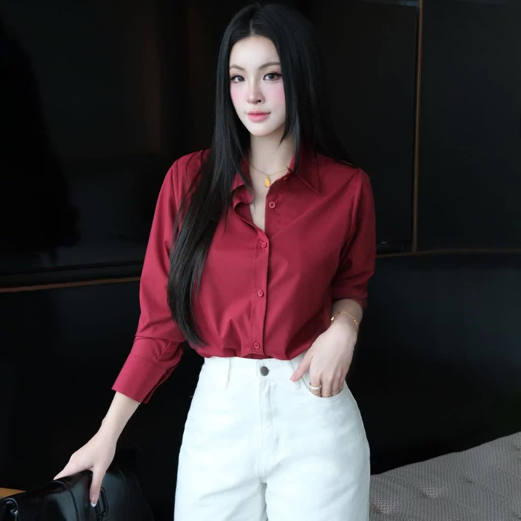 V&igrave; sao sơ mi lụa l&agrave; item vừa sang vừa trẻ được nhiều chị em c&ocirc;ng sở ngo&agrave;i 30 tuổi y&ecirc;u th&iacute;ch? - Ảnh 10.