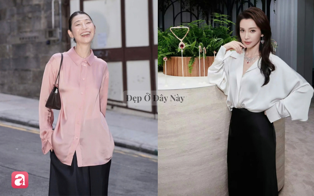 V&igrave; sao sơ mi lụa l&agrave; item vừa sang vừa trẻ được nhiều chị em c&ocirc;ng sở ngo&agrave;i 30 tuổi y&ecirc;u th&iacute;ch? - Ảnh 2.