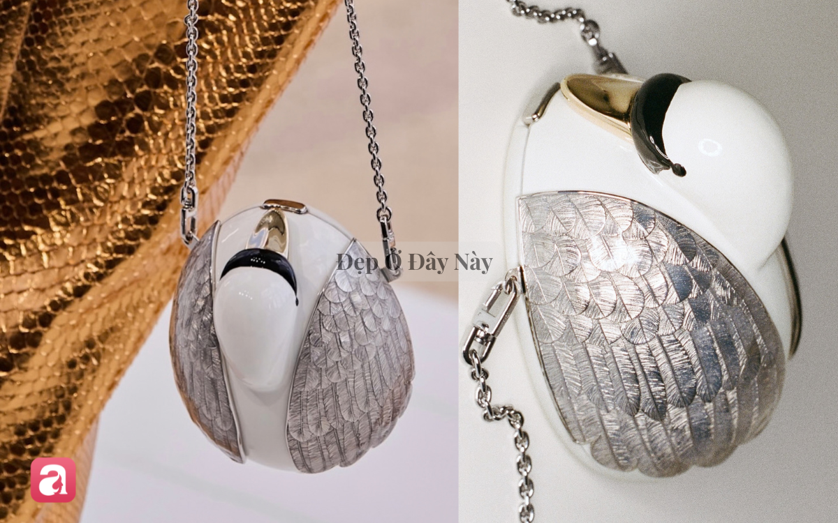 Có gì trong chiếc túi thiên nga độc nhất vô nhị, Jisoo là người đầu tiên được diện? - Ảnh 4.