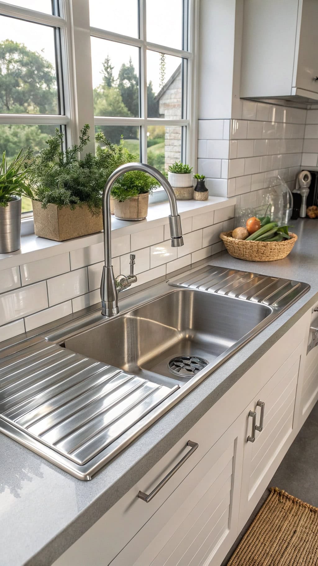 Bồn rửa đ&ocirc;i từng l&agrave; ti&ecirc;u chuẩn của căn bếp, v&igrave; sao nhiều gia đ&igrave;nh l&agrave;m bếp mới lại bỏ? - Ảnh 1.