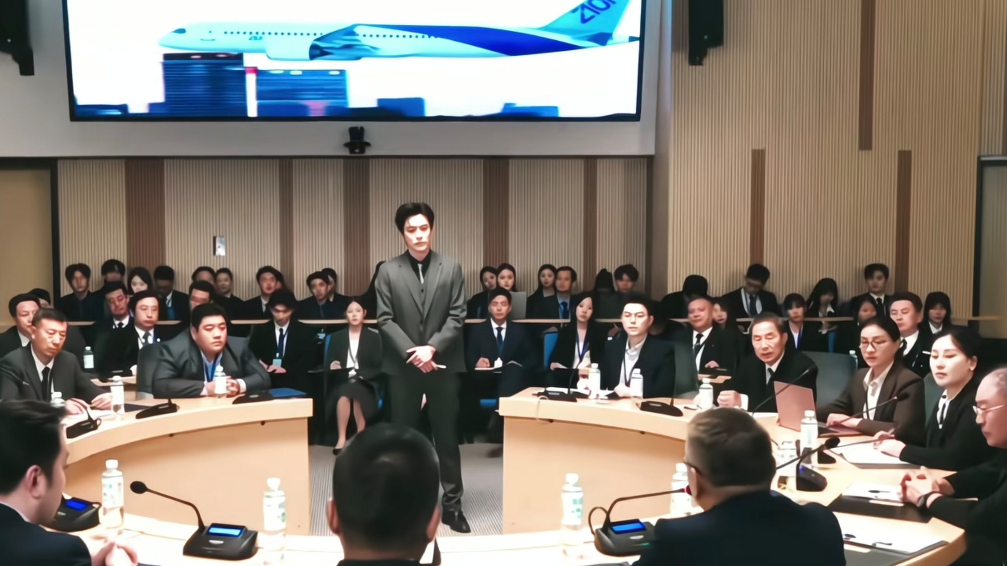 Phim ng&ocirc;n t&igrave;nh c&oacute; ph&acirc;n cảnh ho&agrave;nh tr&aacute;ng kh&ocirc;ng k&eacute;m g&igrave; họp Li&ecirc;n Hợp Quốc, nam ch&iacute;nh c&ograve;n l&agrave; tổng t&agrave;i 