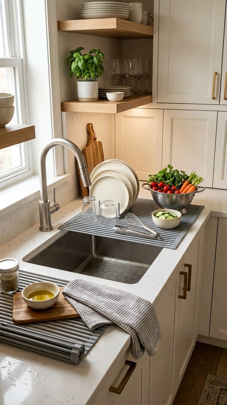 Bồn rửa đ&ocirc;i từng l&agrave; ti&ecirc;u chuẩn của căn bếp, v&igrave; sao nhiều gia đ&igrave;nh l&agrave;m bếp mới lại bỏ? - Ảnh 3.