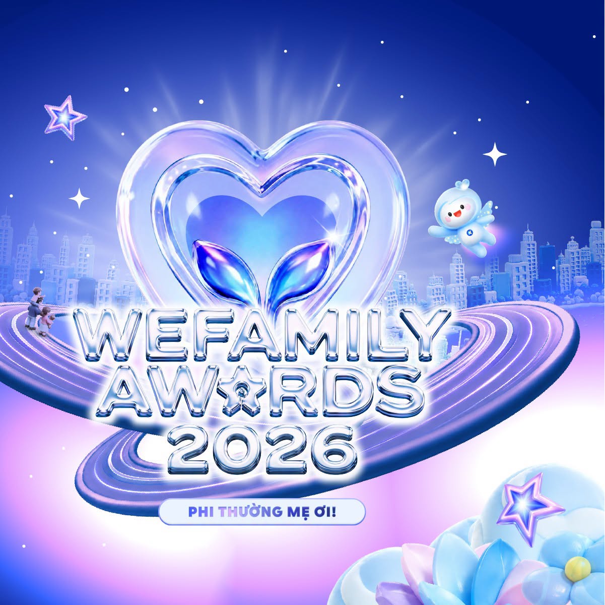 Ch&iacute;nh thức c&ocirc;ng bố lộ tr&igrave;nh WeFamily Awards 2026: H&agrave;nh tr&igrave;nh t&ocirc;n vinh những người mẹ phi thường - Ảnh 1.