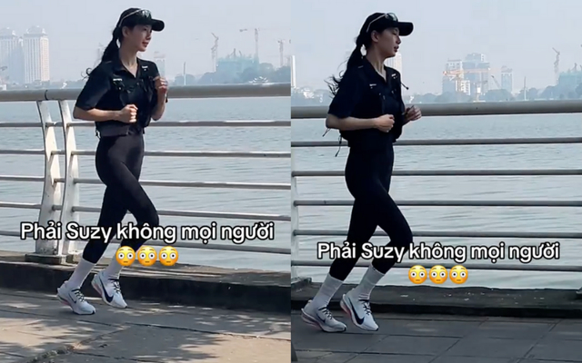 Suzy v&agrave; Kim Seon Ho: Khoảnh khắc đẹp khi chạy bộ quanh Hồ T&acirc;y 2025 - Ảnh 1.