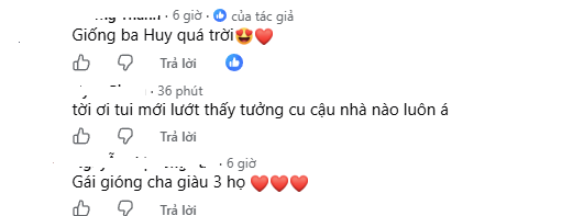 Phì cười với biểu cảm của bé Gạo lần đầu được ăn thử kem, netizen đồng loạt nhận xét: Đúng bản sao của ba Huy Trần - Ảnh 2.