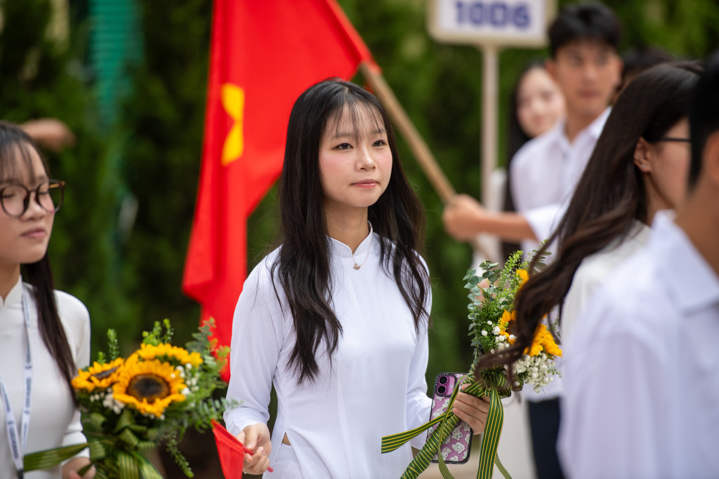Kh&ocirc;ng kh&iacute; lễ khai giảng 2026 tại THPT Việt Đức , ng&ocirc;i trường đầy sắc m&agrave;u tuổi học tr&ograve; - Ảnh 11.