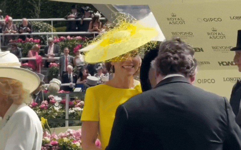 Vài tháng trôi qua, người hâm mộ Hoàng gia vẫn mê mẩn chiếc váy vàng giúp Vương phi Kate “thắp sáng” Royal Ascot - Ảnh 2.