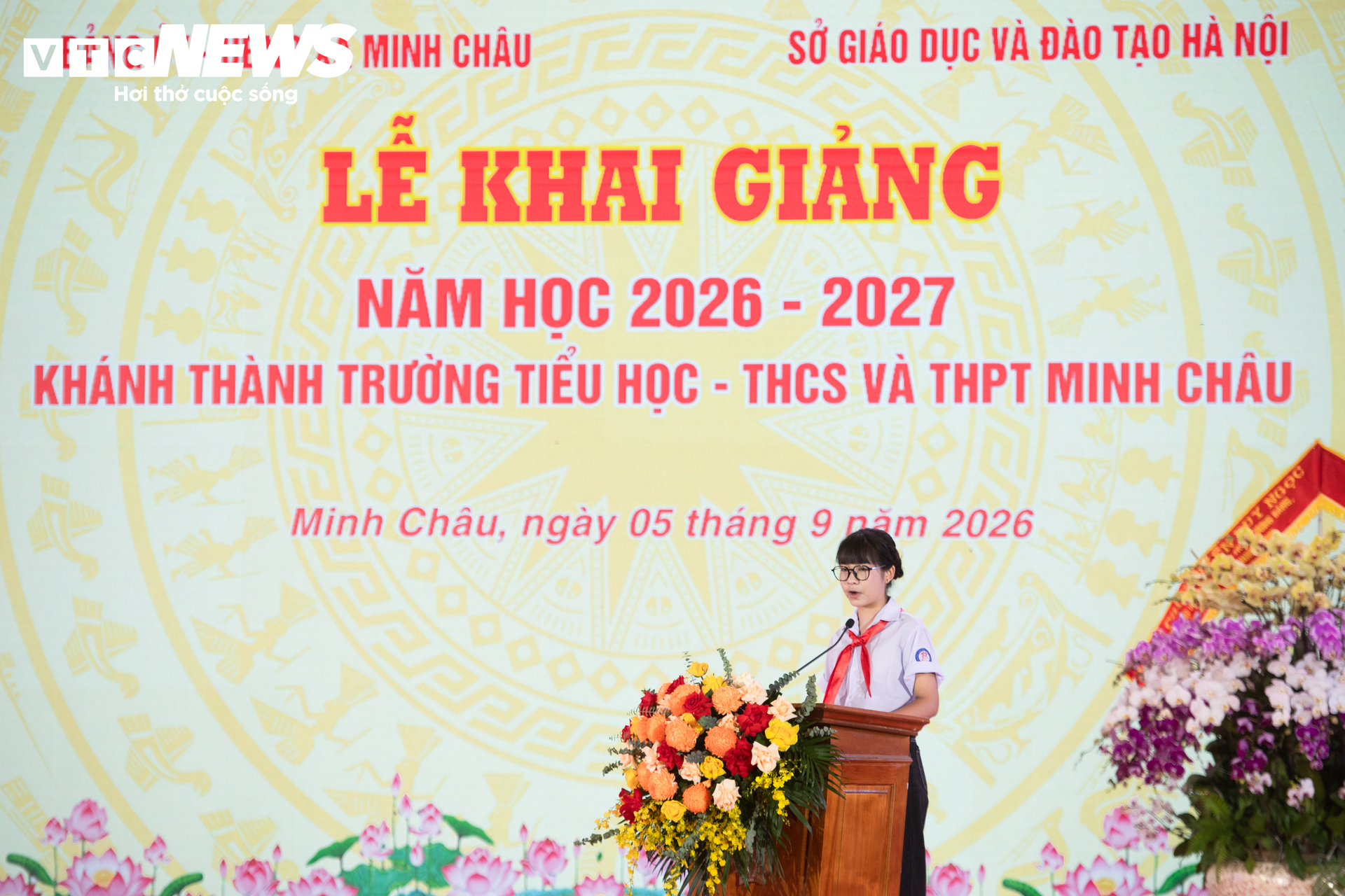 Lễ khai giảng đặc biệt tại x&atilde; đảo Minh Ch&acirc;u: Khai mở tương lai gi&aacute;o dục 2026 - Ảnh 8.