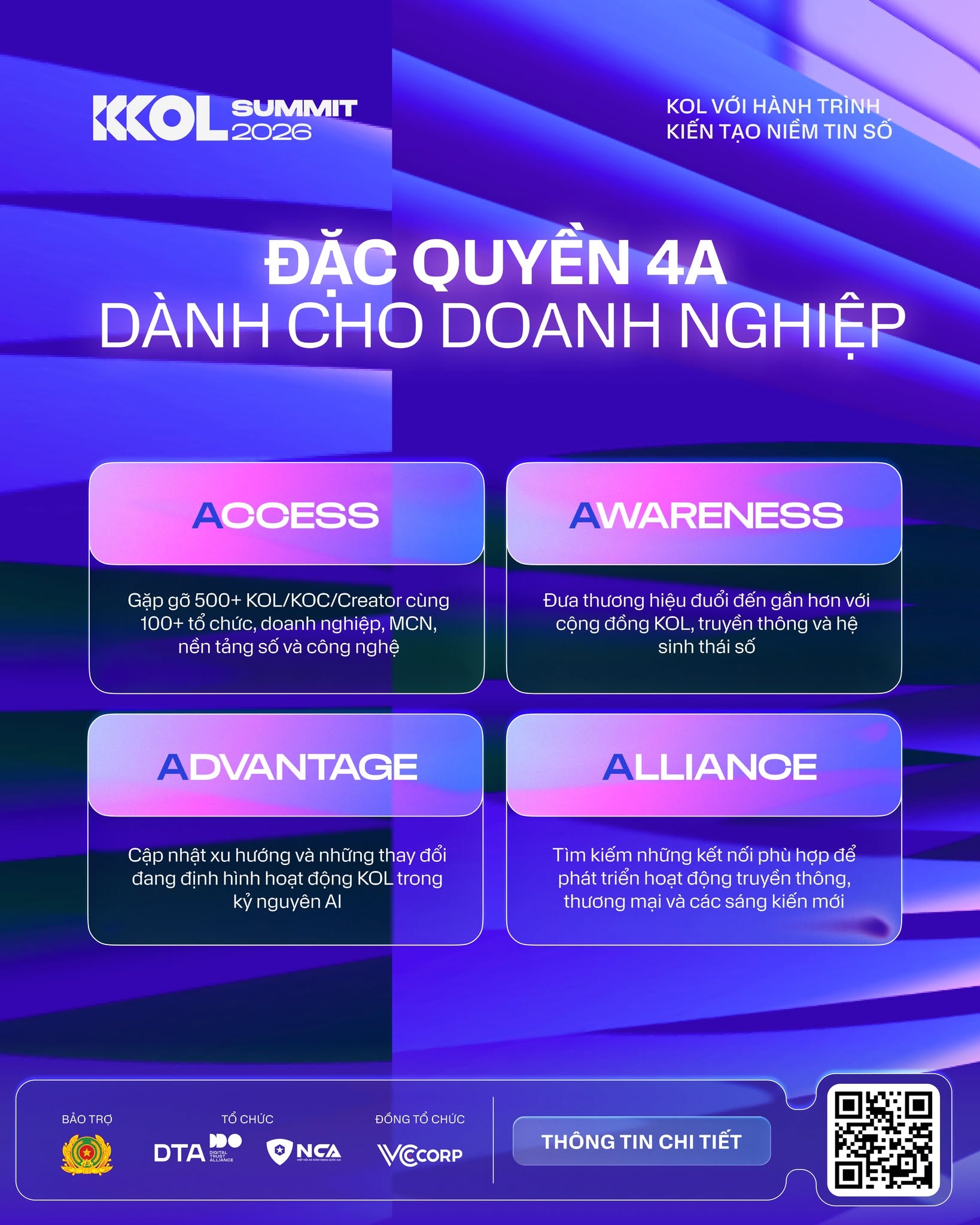 Đặc quyền doanh nghiệp tại KOL Summit 2026: Đếm ngược sự kiện KOL toàn quốc - Ảnh 1. Đặc quyền doanh nghiệp tại KOL Summit 2026: Đếm ngược sự kiện KOL toàn quốc - Ảnh 1.