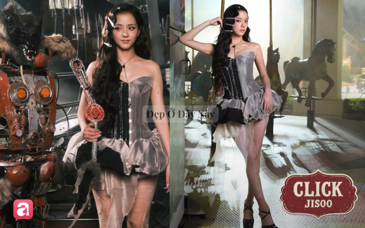 Jisoo diện đầm local brand Việt, đụng h&agrave;ng kh&oacute; ph&acirc;n thắng bại với Winter v&agrave; Trần Đ&ocirc; Linh - Ảnh 5.