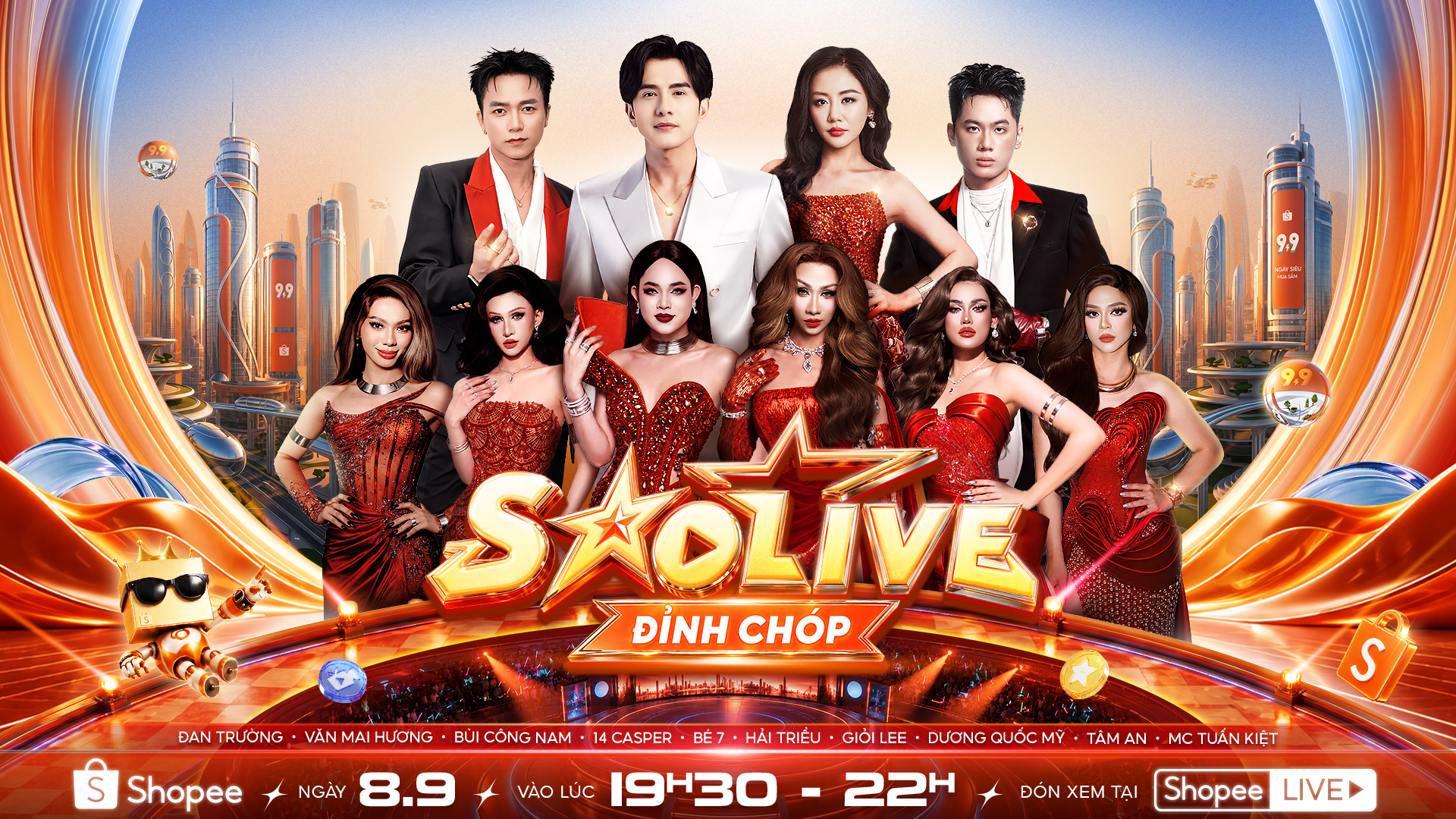 Săn sale 9/9 trên Shopee: ‘Đại tiệc’ livestream không thể bỏ lỡ với dàn sao hội tụ, ưu đãi bùng nổ - Ảnh 1. Săn sale 9/9 trên Shopee: ‘Đại tiệc’ livestream không thể bỏ lỡ với dàn sao hội tụ, ưu đãi bùng nổ - Ảnh 1.