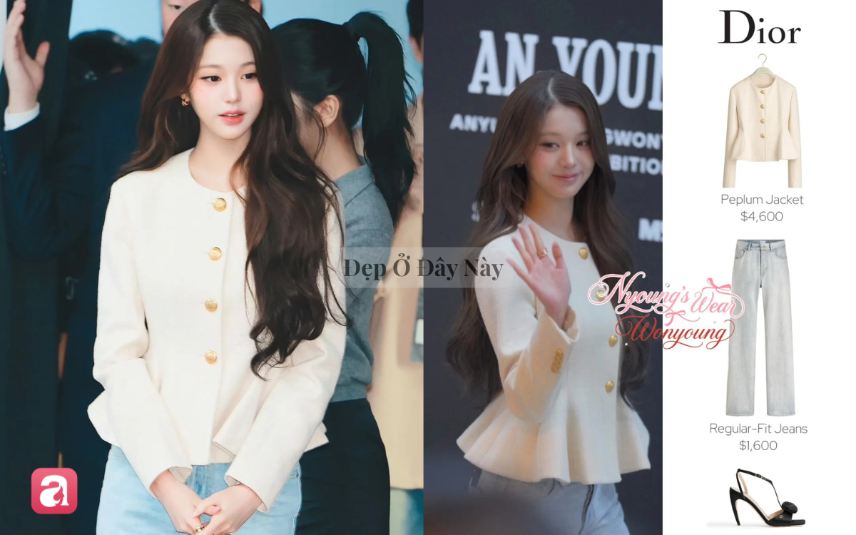 Wonyoung diện Dior sau thời gian d&agrave;i vắng b&oacute;ng Miu Miu, fan lập tức &ldquo;đẩy thuyền&rdquo; nh&agrave; mốt mới - Ảnh 2.