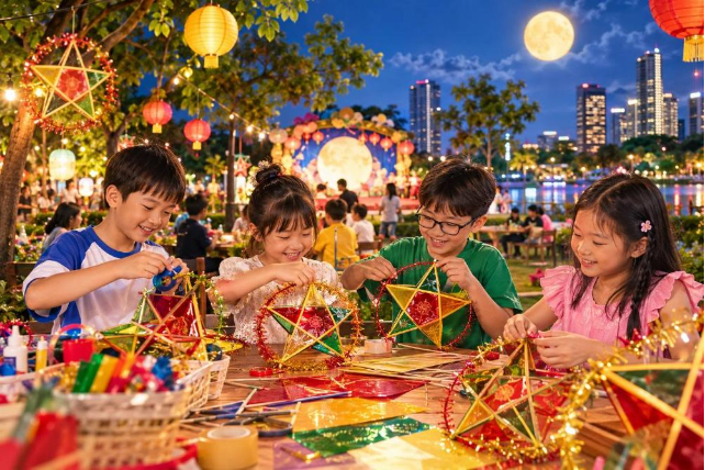 Trải nghiệm Đ&ecirc;m hội Trăng Rằm truyền thống ho&agrave;n to&agrave;n miễn ph&iacute; tại Ph&uacute; Mỹ Hưng ng&agrave;y 19/9 - Ảnh 2.