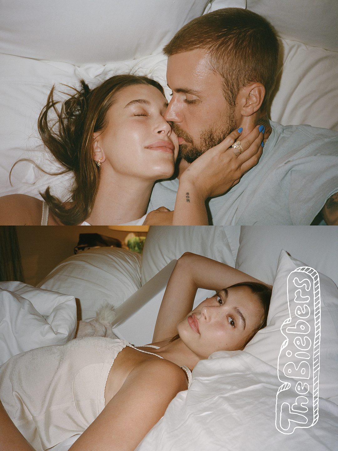 Justin v&agrave; Hailey Bieber khoe nụ h&ocirc;n đầy cảm x&uacute;c tr&ecirc;n trang b&igrave;a WYouth năm 2026 - Ảnh 2.