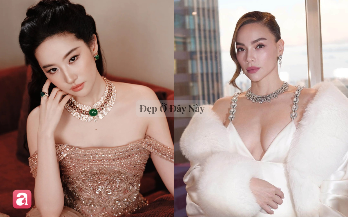 Đọ style H&agrave; Hồ v&agrave; Lưu Diệc Phi khi đụng mặt: Đại diện Việt chẳng hề l&eacute;p vế mỹ nh&acirc;n quốc tế - Ảnh 1.