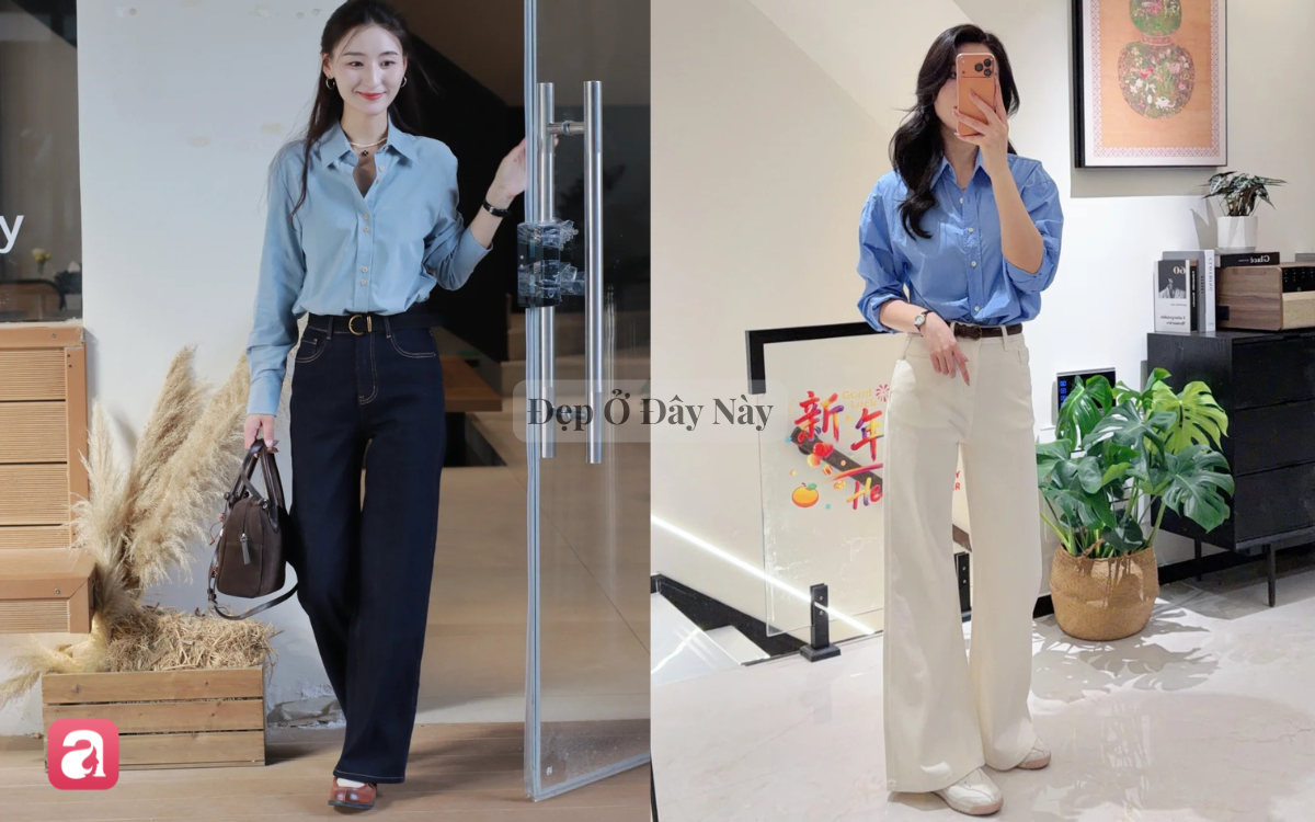 Diện quần jeans đi l&agrave;m: Vừa đẹp chuẩn old money, vừa ghi điểm trẻ trung - Ảnh 3.