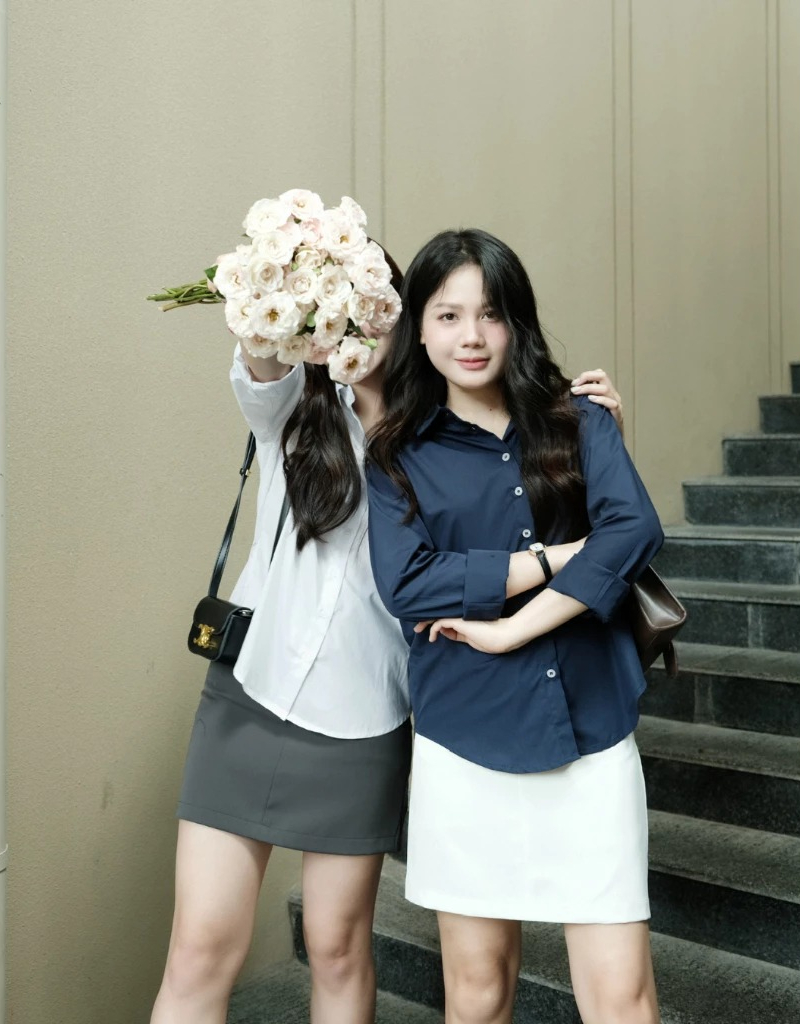 Sale 9 / 9: 9 Mẫu áo sơ mi đẹp phối quần jeans và chân váy cực Chất - Ảnh 2. Sale 9 / 9: 9 Mẫu áo sơ mi đẹp phối quần jeans và chân váy cực Chất - Ảnh 2.