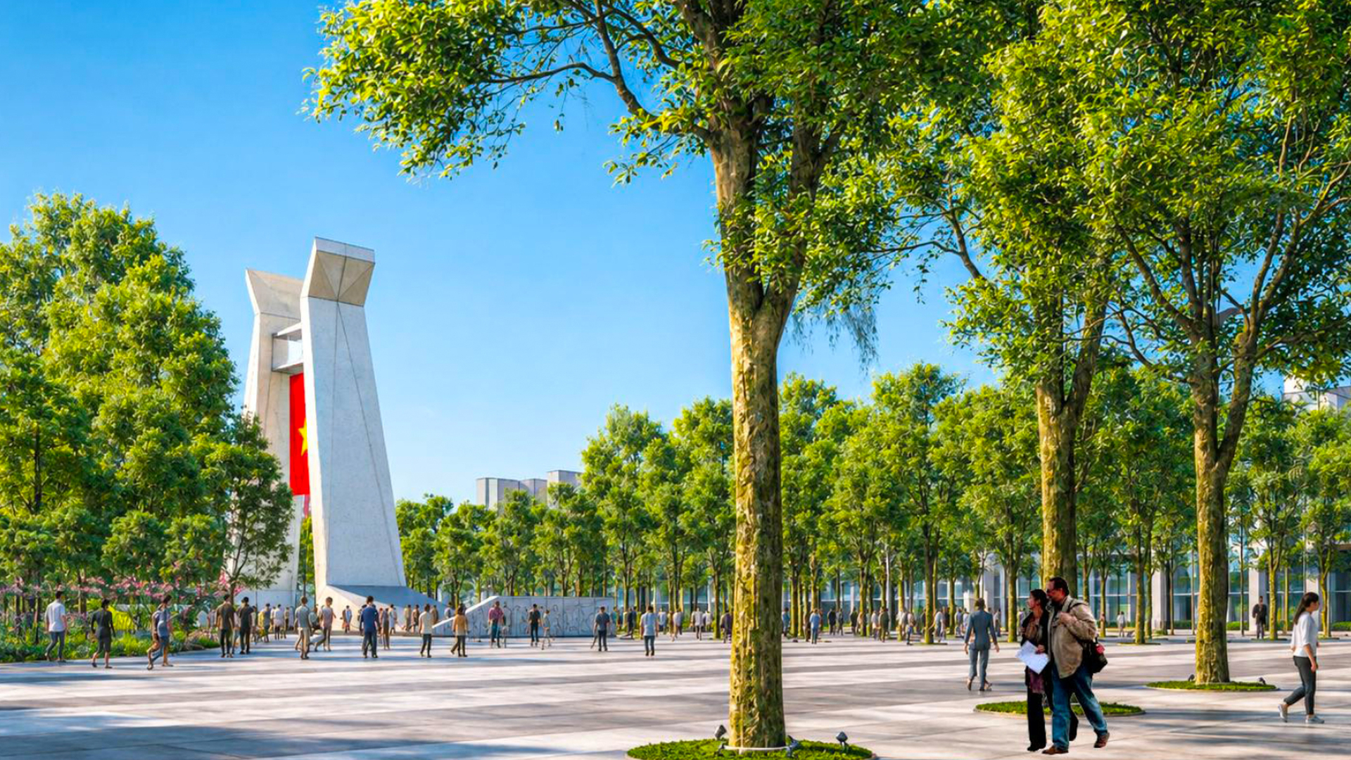 Khải Ho&agrave;n M&ocirc;n 36m b&ecirc;n hồ Ho&agrave;n Kiếm: Tranh luận v&agrave; &yacute; tưởng quy hoạch 2026 - Ảnh 5.