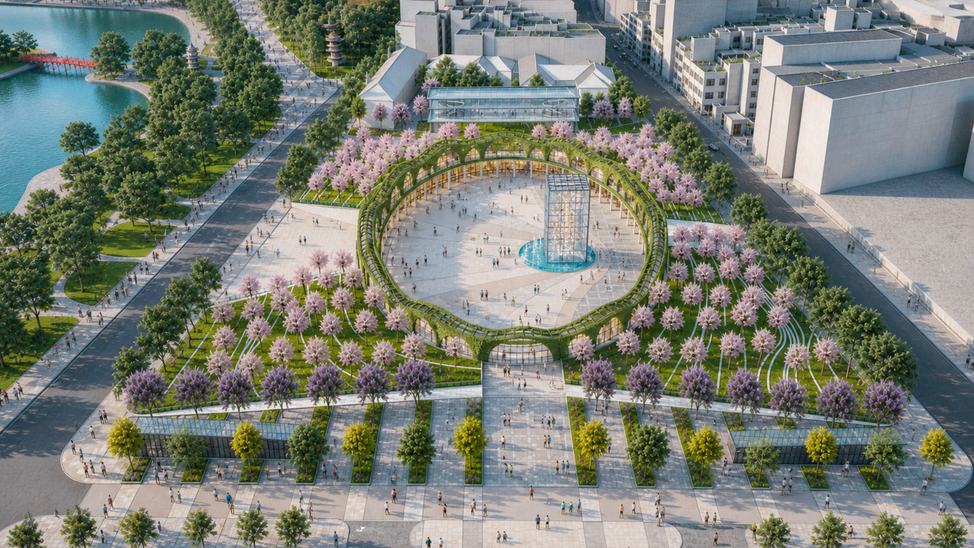Khải Ho&agrave;n M&ocirc;n 36m b&ecirc;n hồ Ho&agrave;n Kiếm: Tranh luận v&agrave; &yacute; tưởng quy hoạch 2026 - Ảnh 7.