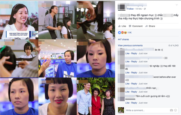Netizen Việt ầm ĩ màn make over quá sai trên truyền hình: Tội cho cô gái đó! - Ảnh 8.
