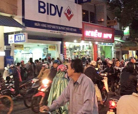 Nghi can cướp ngân hàng BIDV ở Huế đã bị bắt - Ảnh 2.