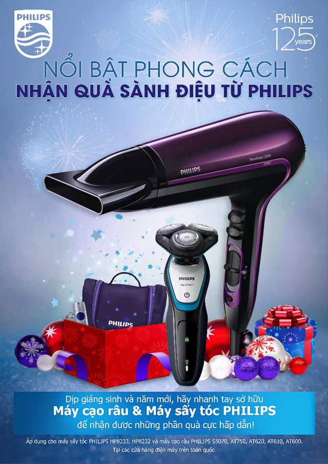 S&agrave;nh điệu v&agrave; phong c&aacute;ch dịp lễ hội c&ugrave;ng Philips - Ảnh 1.