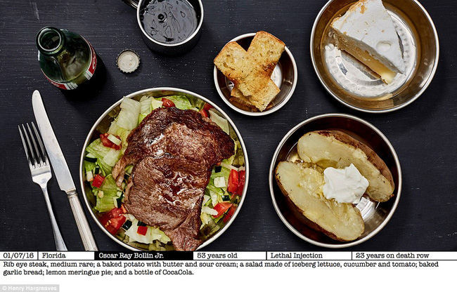 Chùm ảnh: Những bữa ăn cuối cùng của các tử tù Mỹ trước giờ hành quyết trong năm 2016 - Ảnh 2.