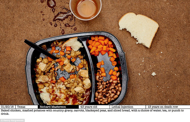 Chùm ảnh: Những bữa ăn cuối cùng của các tử tù Mỹ trước giờ hành quyết trong năm 2016 - Ảnh 3.