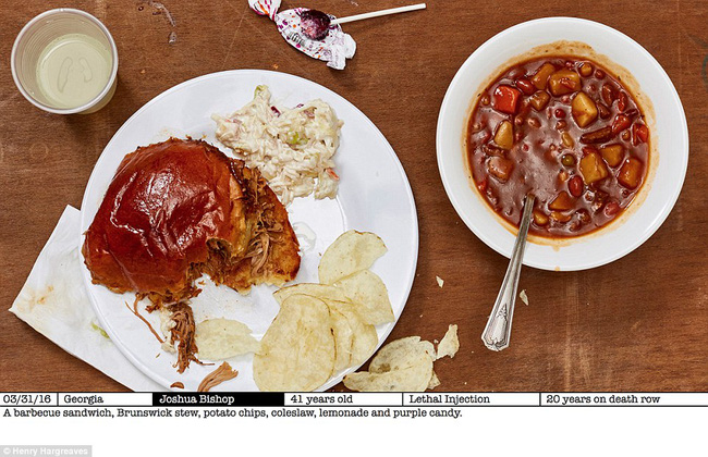 Chùm ảnh: Những bữa ăn cuối cùng của các tử tù Mỹ trước giờ hành quyết trong năm 2016 - Ảnh 10.