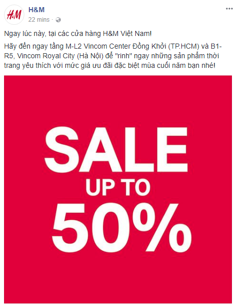 H&M sale 50% nhưng tìm được đồ để mua thì... hơi khó - Ảnh 1.