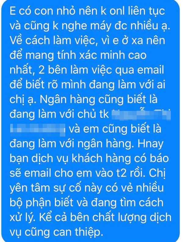 Chuyển nhầm 255 triệu vào tài khoản của người khác, khách hàng lùm xùm 3 tháng nay chưa nhận được lại tiền - Ảnh 3.