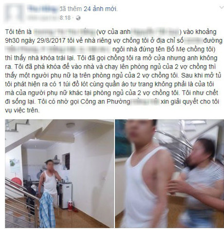 Hải Phòng: Phá cửa vào nhà vợ phát hiện chồng cùng nhân tình trốn trong phòng ngủ - Ảnh 1. Hải Phòng: Phá cửa vào nhà vợ phát hiện chồng cùng nhân tình trốn trong phòng ngủ - Ảnh 1.