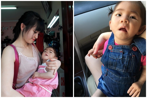 Sau gần 1 năm có mẹ nuôi, em bé Lào Cai đã tăng 10kg, bụ bẫm đáng yêu như thế này đây - Ảnh 2.
