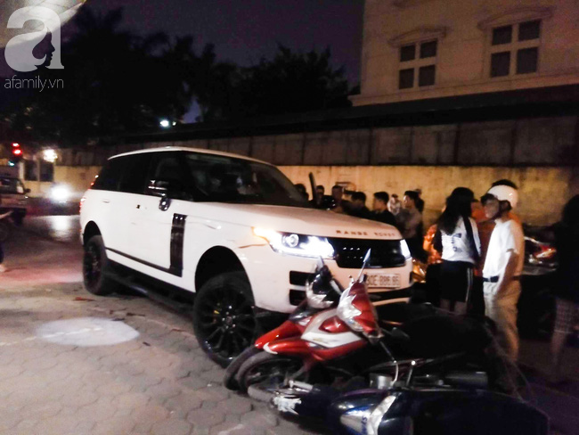 Nghi trộm xe sang, gây tai nạn liên hoàn trên đường phố Hà Nội - Ảnh 4.