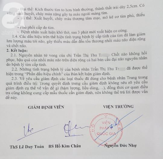 Vụ thai phụ tử vong ở PK 168 Hà Nội: Gia đình chưa đồng tình kết quả giám định - Ảnh 2.