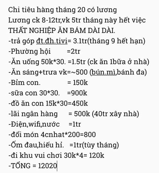 Bí quyết chi tiêu của hai vợ chồng công nhân, ráo mồ hôi đã hết tiền mà vẫn xây được nhà riêng đủ tiện nghi - Ảnh 2.