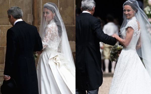 Đây chính là khoảnh khắc đáng giá nhất của tình chị em Công nương Kate trong đám cưới bạc tỷ - Ảnh 5.