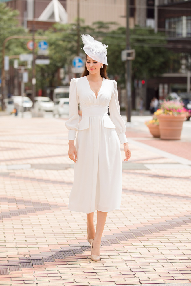 Váy đầm nữ trắng dạo phố dự tiệc cực xinh vải xịn thiết kế may 2 lớp siêu  dày dặn - Đầm dáng xòe Thương hiệu OEM | SoSanhGia.vn