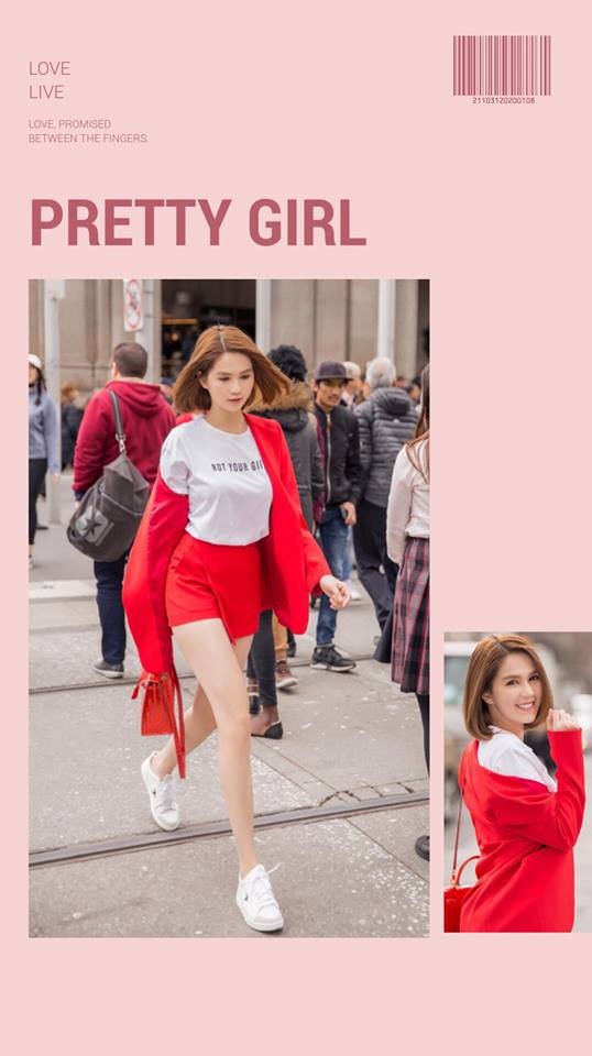 Ngọc Trinh khoe tóc mới trẻ măng, Midu cũng diện một cây đồ teen chẳng kém trong street style tuần này - Ảnh 3.