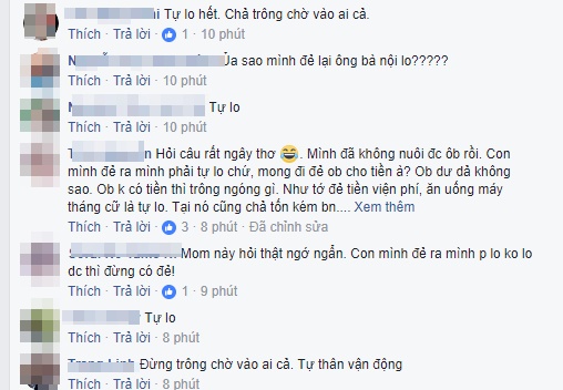 Các mẹ đi đẻ, tiền mình tự chi hay ông bà nội cho - câu hỏi khiến chị em tranh cãi nảy lửa - Ảnh 3.