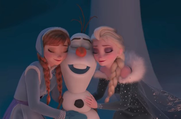 Frozen và người tuyết Olaf trở lại siêu đáng yêu - Ảnh 4.